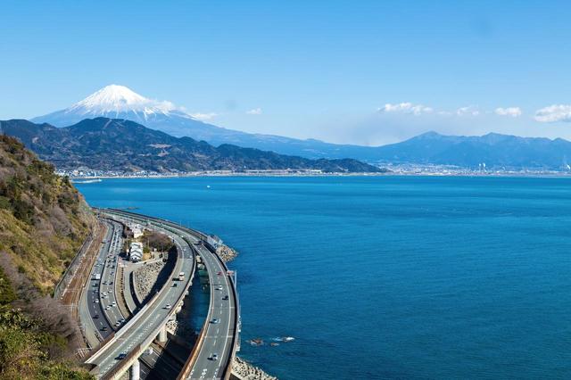 画像: 富士山と駿河湾の美景 薩埵峠
