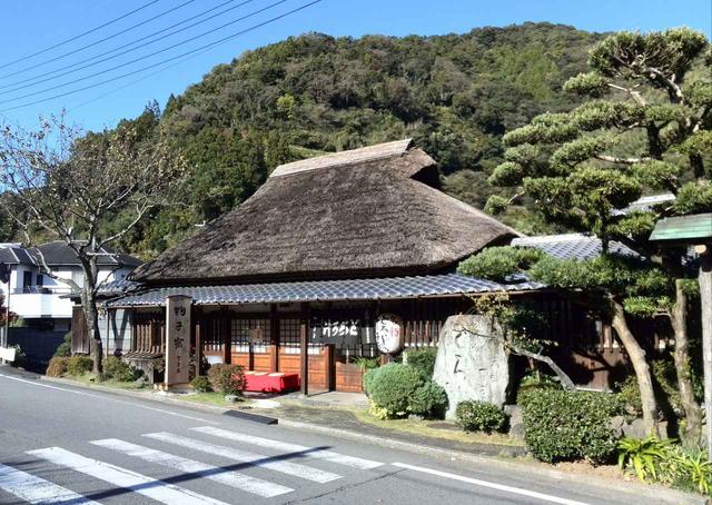 画像: 現在の丸子宿・丁字屋
