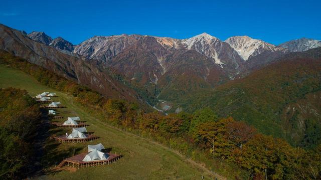 画像: 北アルプス・白馬連峰の山並みを一望(イメージ)