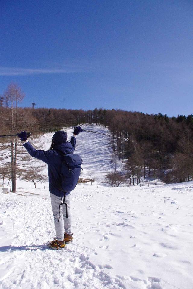画像: 先ほどの鷲尾さんの写真のちょうど向かい(反対)側まで来ました!