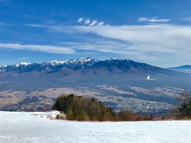 画像: 富士見パノラマスキー場からの八ヶ岳