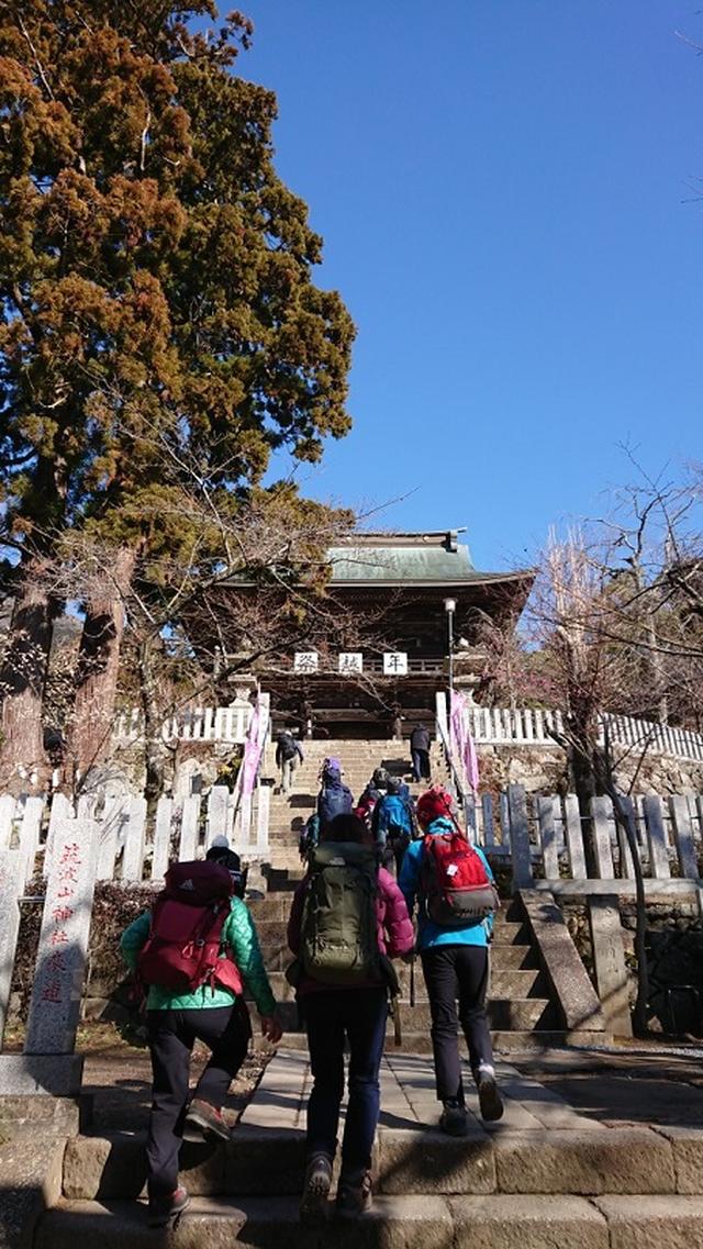 画像1: 2月2日に佐藤優ガイドと 「ごちそう山」 シリーズで、 筑波山 へ行って来ました♪