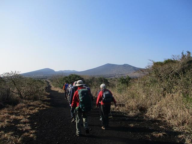 画像1: 【山旅会・登山ガイドこだわりツアー】岡田ガイドからの便り・伊豆大島・三原山ツアーに行ってきました!