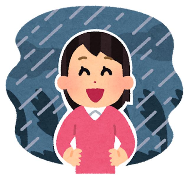 画像: 「雨でもなんとかなる」は非常に危険な考え方です