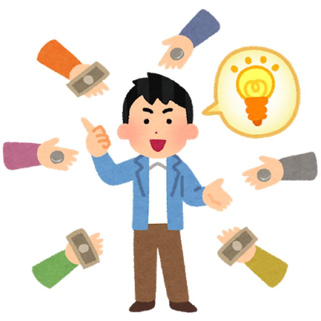 画像: クラウドファンディング(イメージ)