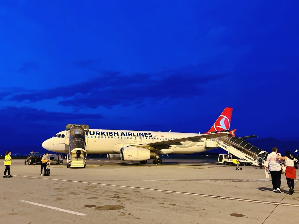 画像: モンテネグロ・ポドゴリツァ空港より、イスタンブール空港経由で羽田へ帰国!
