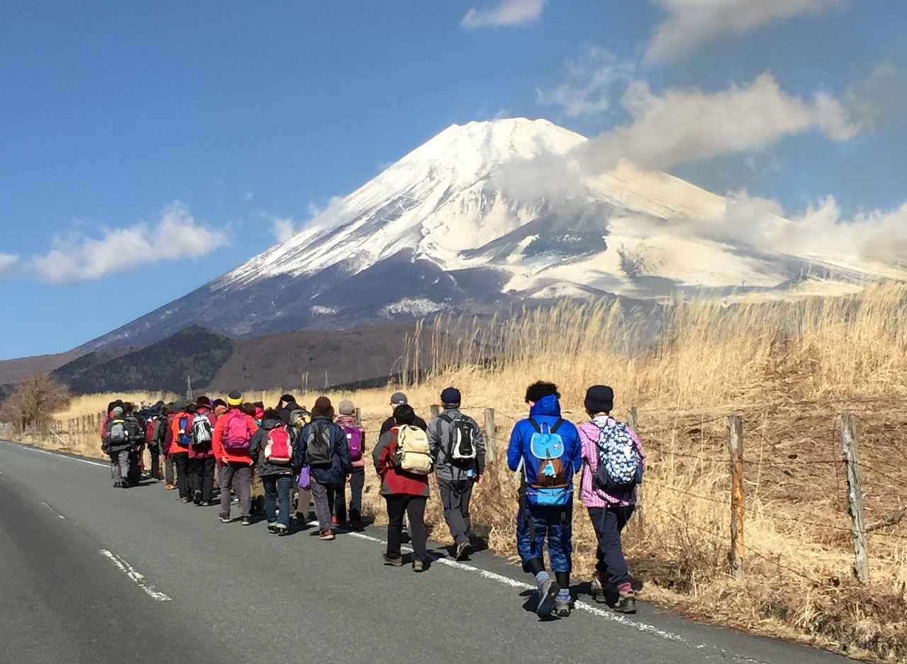 画像: 富士山すそ野ぐるり一周ウォーク　クラブログ