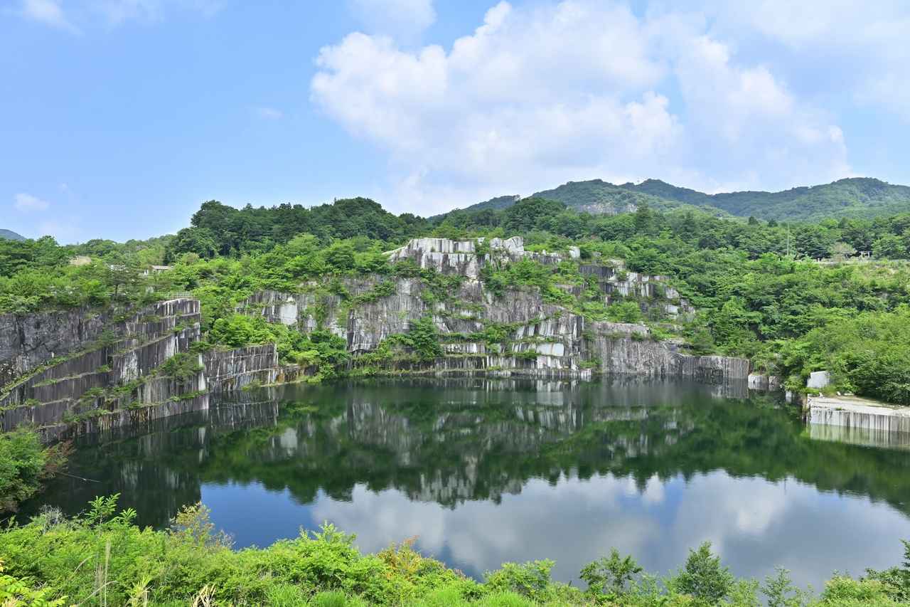 画像: 石切山脈の採石場跡(イメージ)