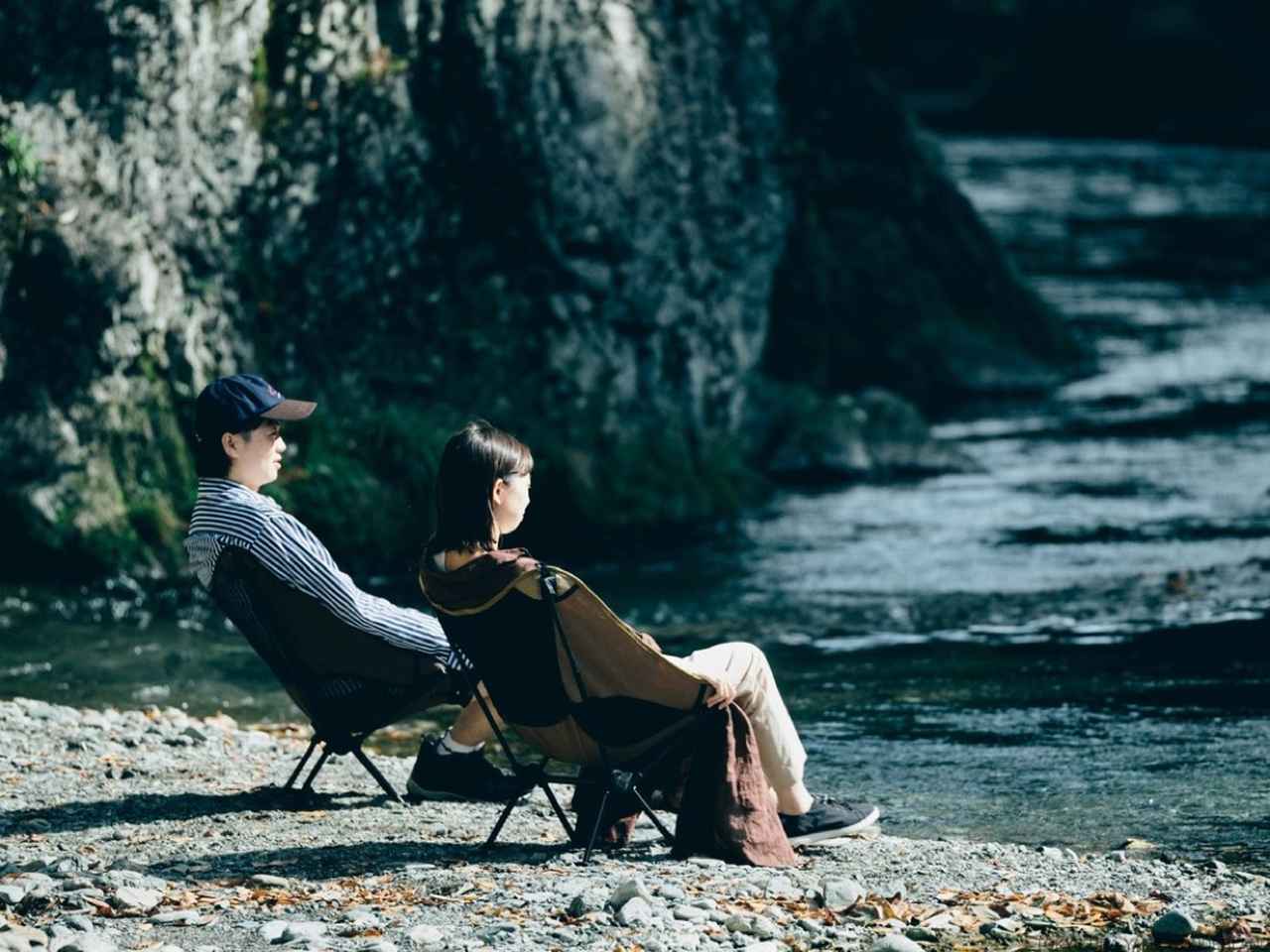 画像: 渓谷チェアリング（イメージ）写真提供：東京裏山ベース