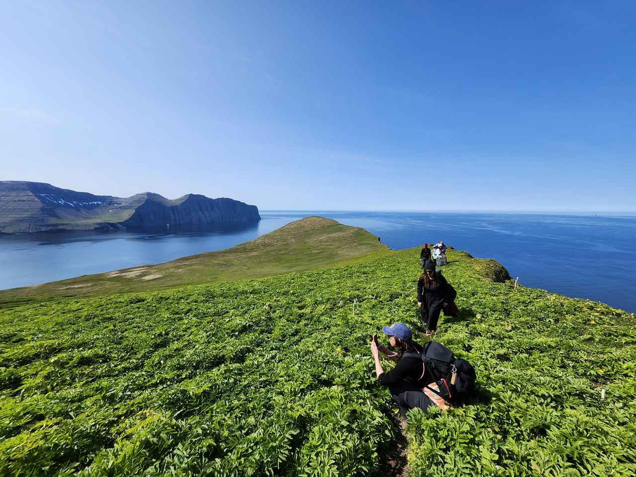 画像4: いよいよホルンストランディル最奥地ハイキングへ！