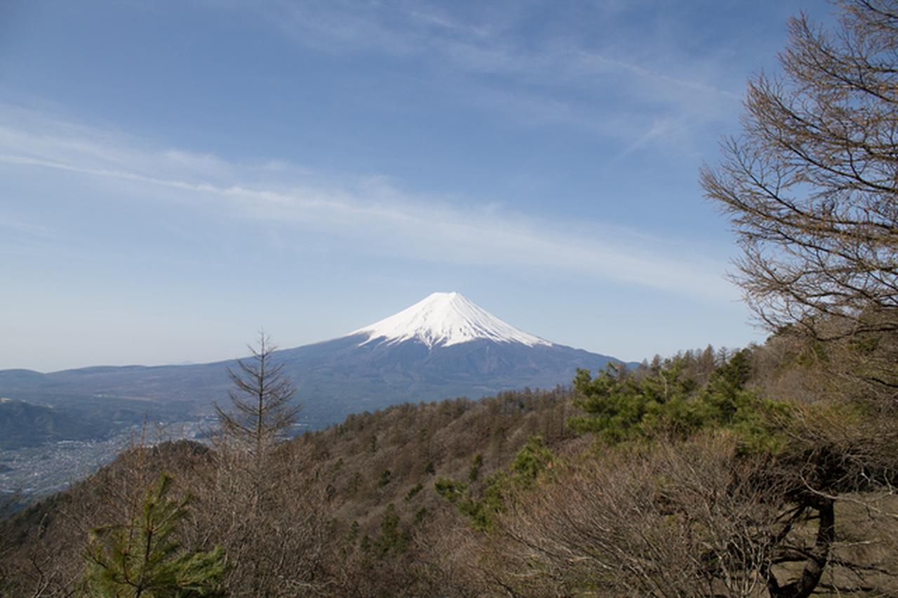 画像: 開運山からの富士山(第2回でご案内　天候により見えない場合があります)