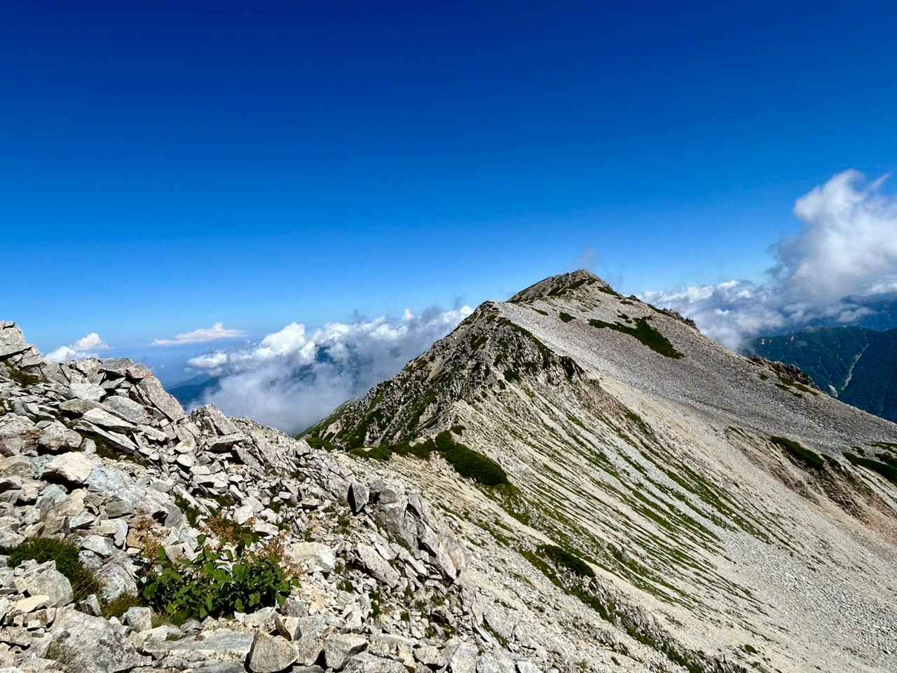 画像: 薬師岳の様子