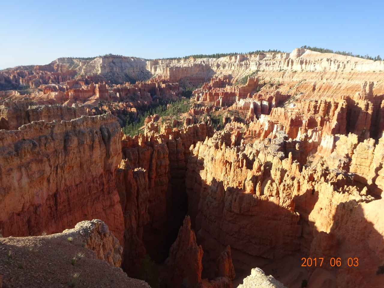 画像: 上から見た風景