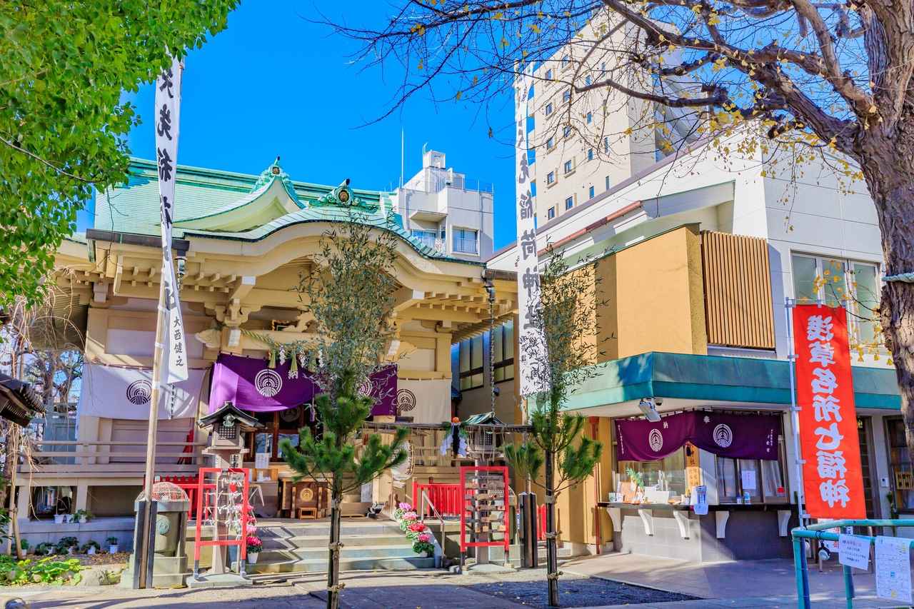 画像: 浅草・矢先稲荷神社（イメージ）