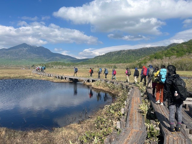 画像: 『尾瀬国立公園内泊！群馬県側～福島県側へ尾瀬通り抜けトレッキング　2日間』のツアーに添乗してきました！＜ハイキング・ウォーキングの旅＞ - クラブログ ～スタッフブログ～｜クラブツーリズム