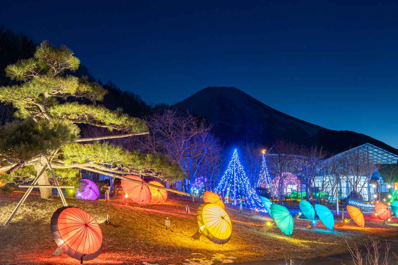 画像: 山中湖イルミネーション（イメージ）