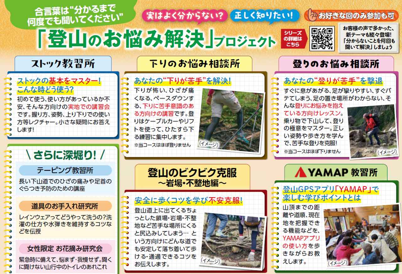 画像: 大人気！登山のお悩み解決プロジェクト　続々販売中！