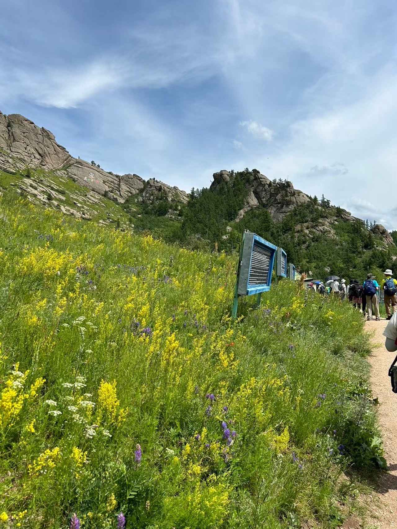 画像: テレルジ国立公園にて撮影