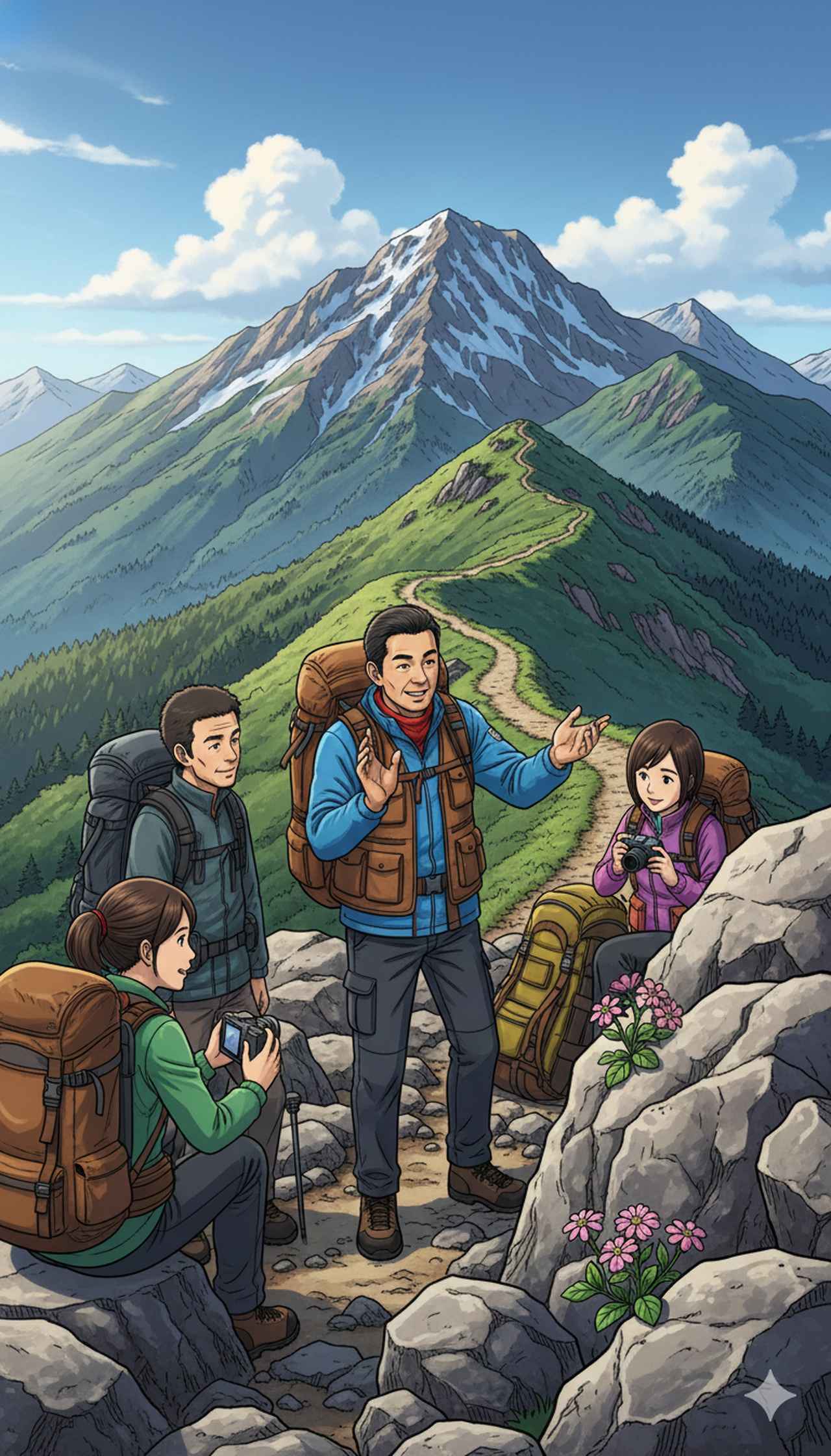 画像2: +1. 登山ガイド（講師）の役割：技術と知識のナビゲーター+