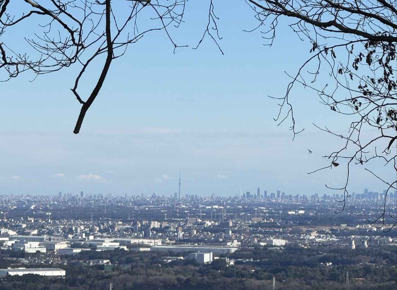 画像: 日和田山山頂からの眺め