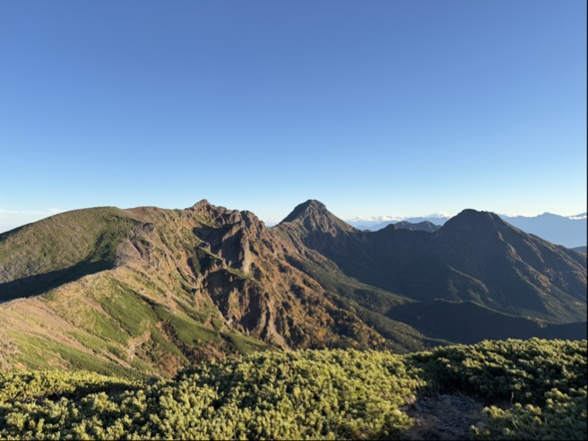 画像: 硫黄岳から八ヶ岳の山々（写真：山下舞弓さん提供）