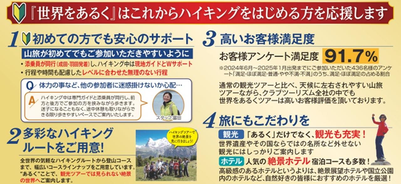 画像1: 世界をあるくおすすめポイント