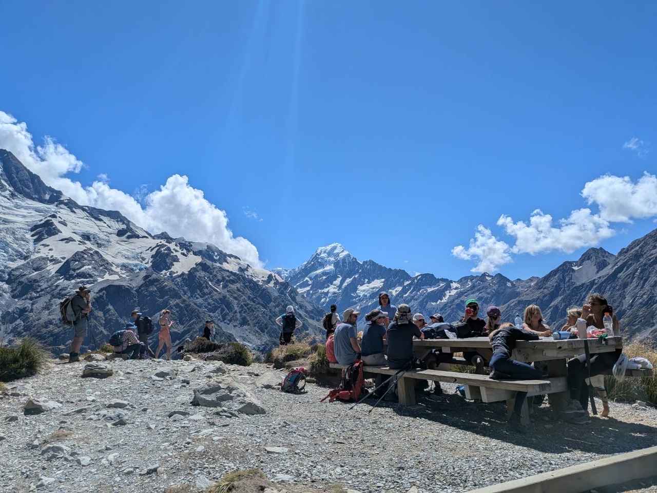画像3: 【3日目】マウントクック国立公園:フッカーバレー・ハイキング 歩行:約6時間(終日)/ほぼ平坦 <ハイク中級> ※2026年4月の工事完了により、ついに全面再開!