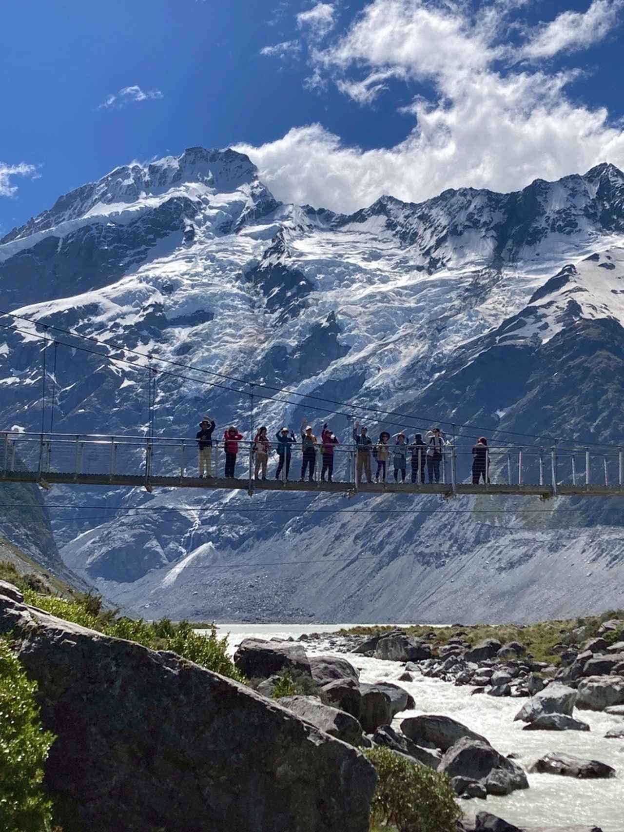 画像1: 【3日目】マウントクック国立公園:フッカーバレー・ハイキング 歩行:約6時間(終日)/ほぼ平坦 <ハイク中級> ※2026年4月の工事完了により、ついに全面再開!