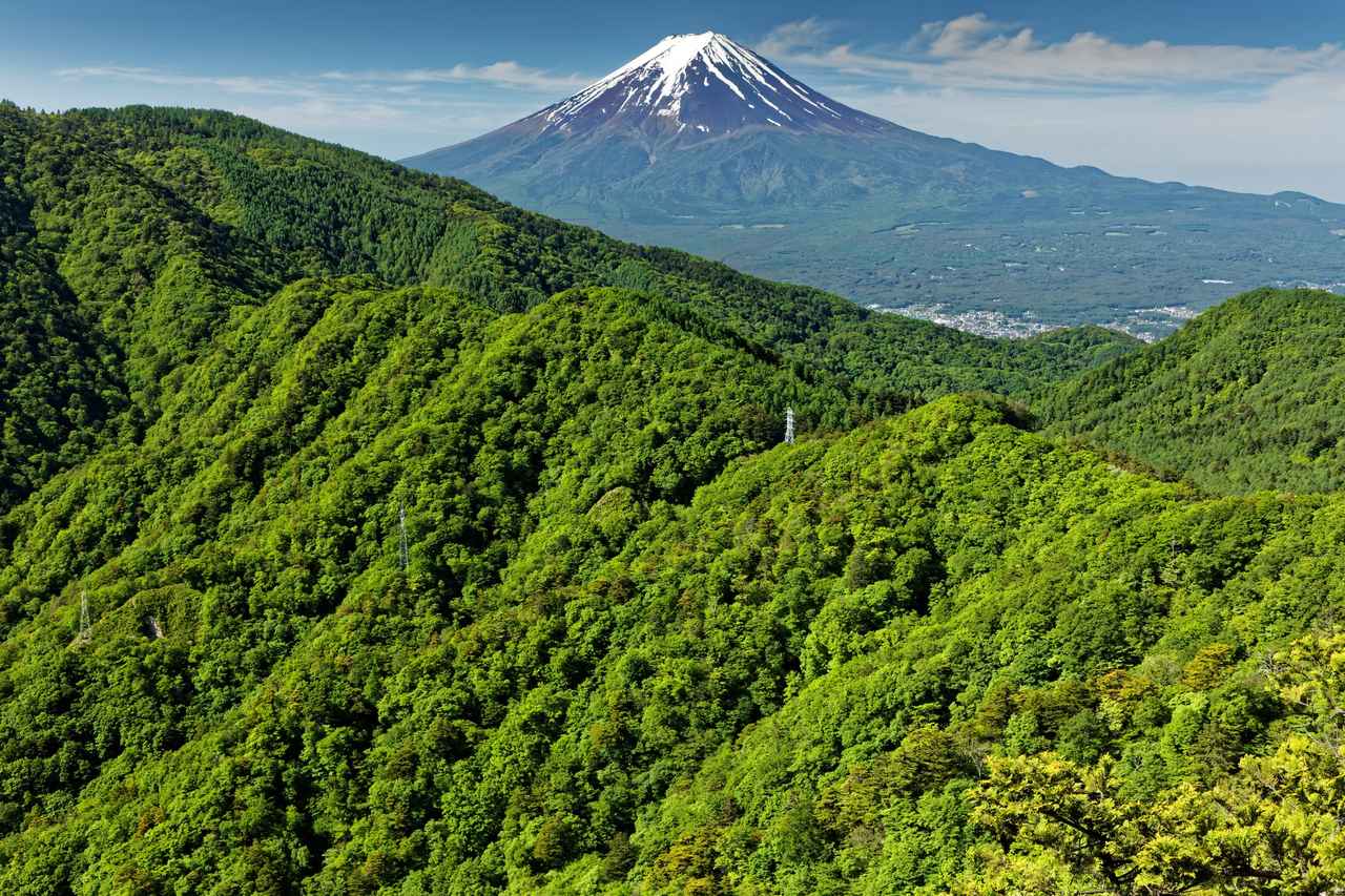 画像: ▲三ッ峠（1.785ｍ）
