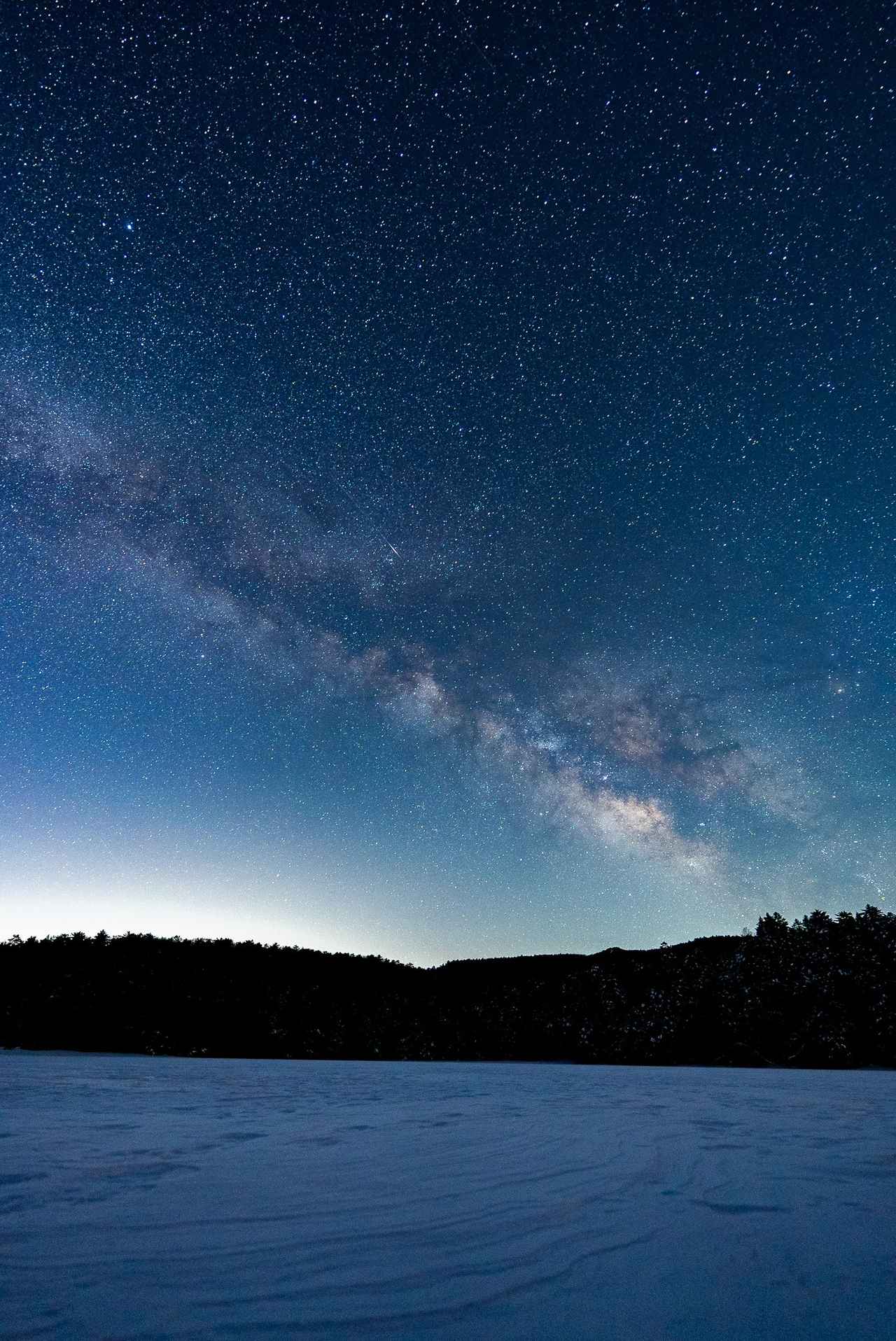 画像: 白駒荘からの星空(イメージ)　天候により見られない場合があります
