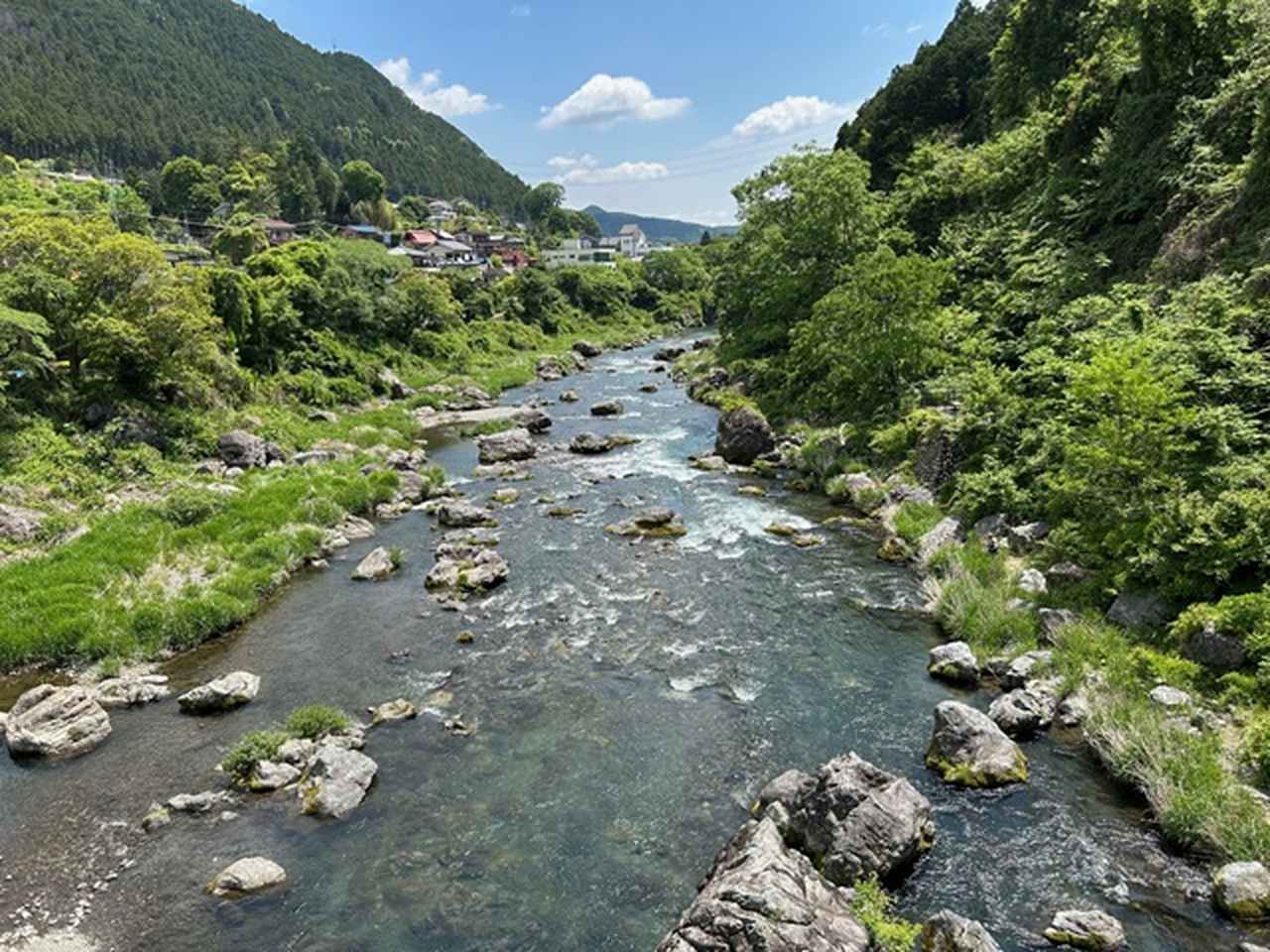 画像: 御岳渓谷の様子