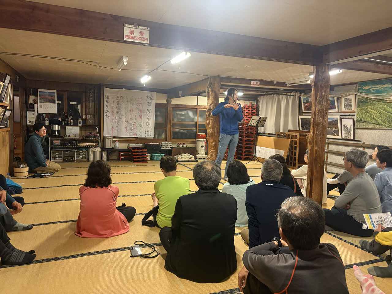画像: 五十嵐ガイド（スタッフ撮影）※他ガイドが同行の場合もございます。
