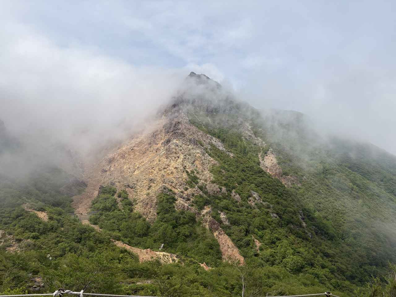 画像: 朝日岳（26,06スタッフ撮影）