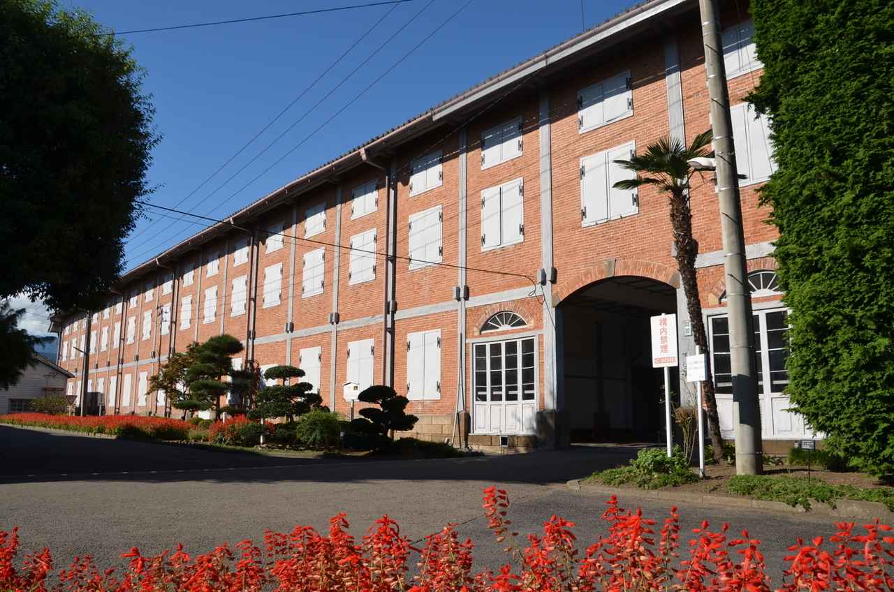 画像: 富岡製糸場　東置繭所(画像提供　富岡市)
