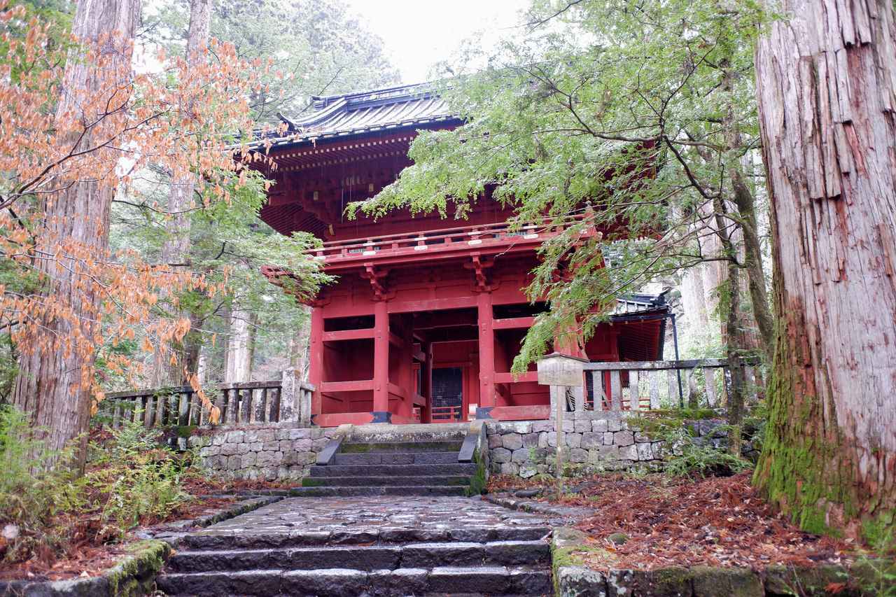 画像: 滝尾神社楼門（イメージ）