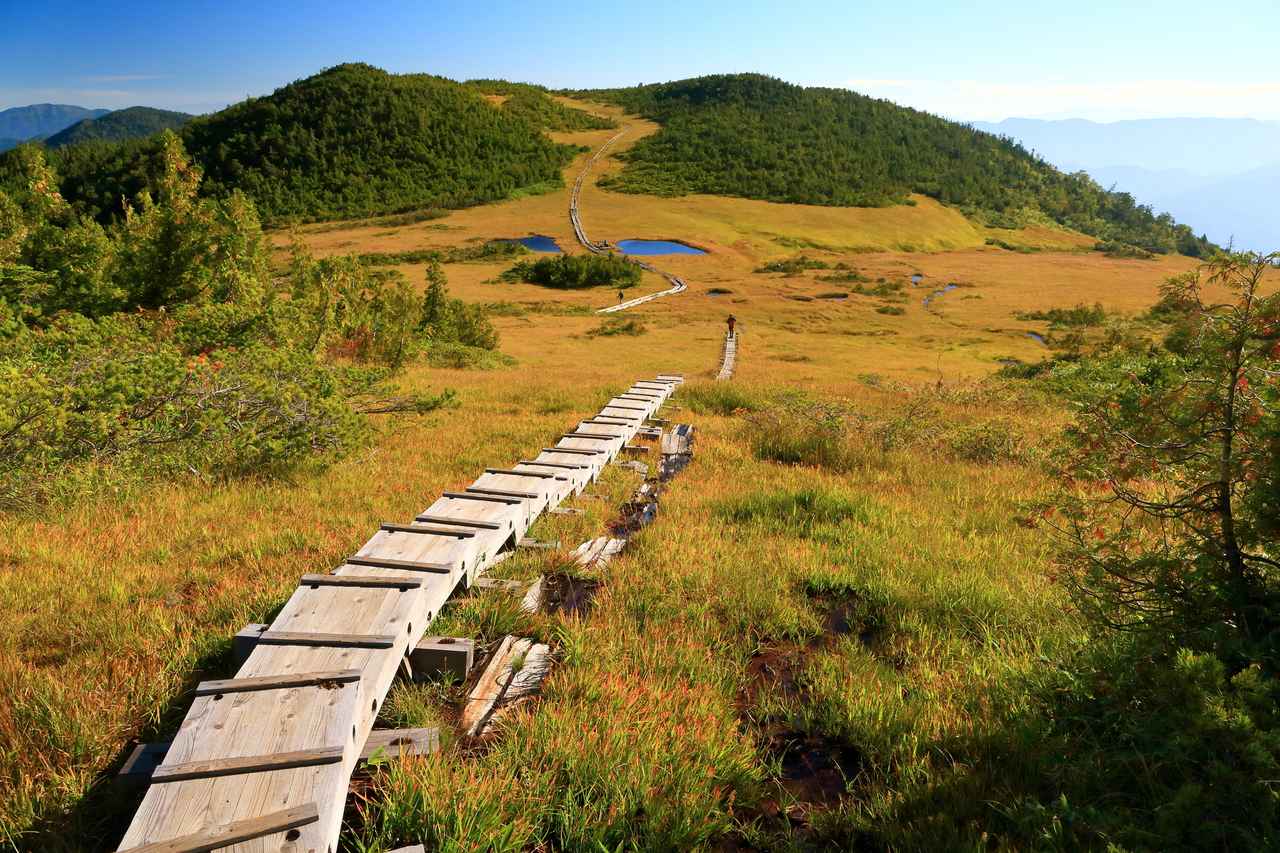 画像: 燧ヶ岳の登山道