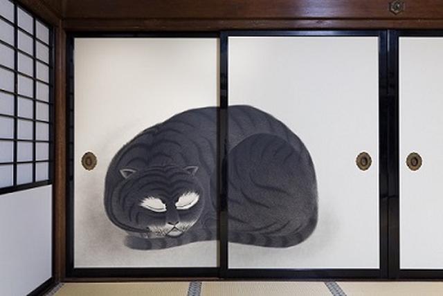 画像: 相国寺林光院 襖絵「虎」