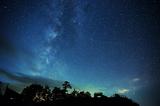 画像: 日光白根山頂から見た星空(イメージ)