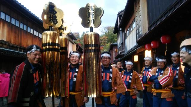 画像: 今回、加賀鳶を披露してくれた「馬場分団」の皆様