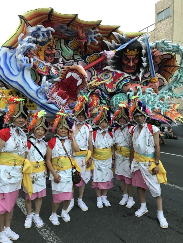 画像: ハネト衣装に着替えたお客様 ばっちりキマっています!