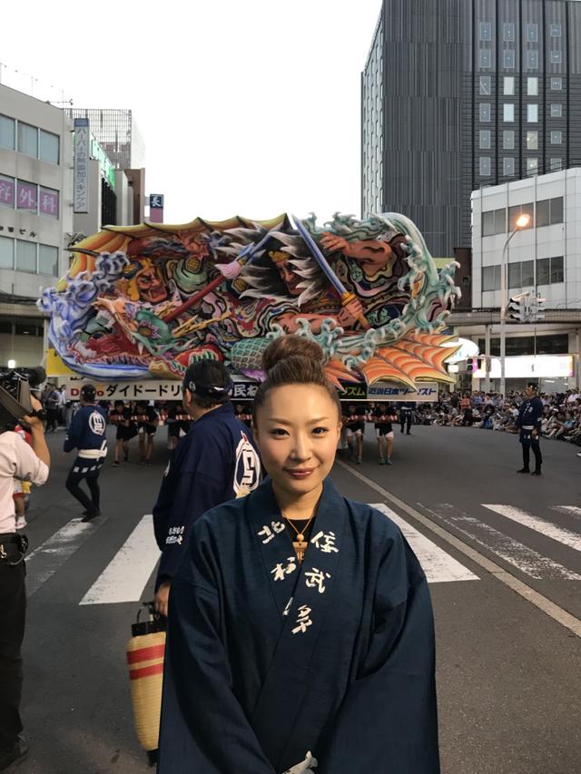 画像: 北村麻子さんの作品が、2018年市長賞・優秀制作者賞を受賞されました。 作品名『入雲龍 公孫勝』 クラブツーリズム協賛「あおもり市民ねぶた号」
