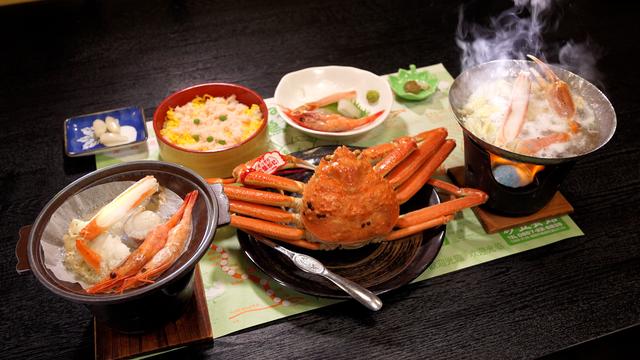 画像: 9月28日(月) タグ付き松葉がに1杯付き会席と選べる1品も！山陰の名湯とグルメ満喫ツアー