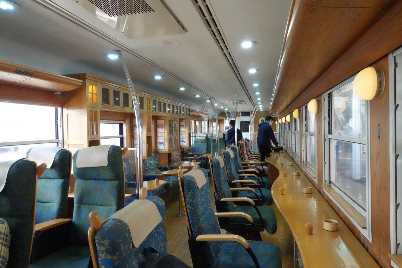 画像: 「指宿のたまて箱」車内(イメージ)