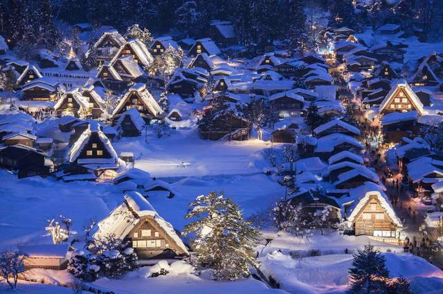 画像: 日本の世界文化遺産「白川郷・五箇山の合掌造り集落」(平成7年に認定)