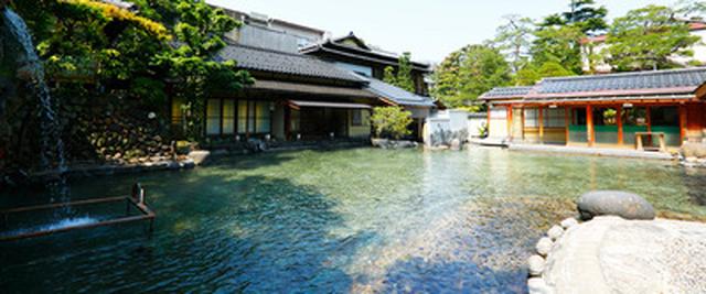 画像: 日本一の広さを誇る庭園大露天風呂 龍宮の湯・(イメージ)