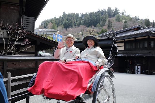 画像: 飛騨高山にて