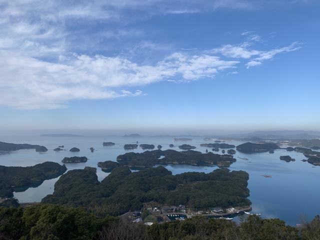 画像: 展海峰から望む九十九島