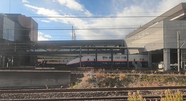画像: 鉄道博物館横通過時の車窓(弊社スタッフ撮影)