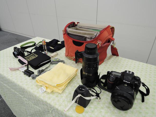 画像: どんな機材をもっていくの?