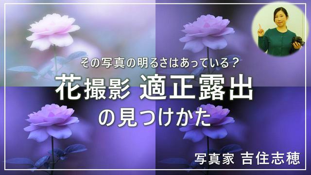 画像: 適正露出の見つけかた youtu.be
